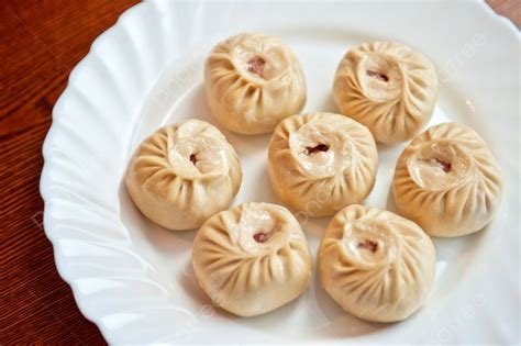 Buuza Is A Buryat Or Mongolian National Dish Background And Picture For ...
