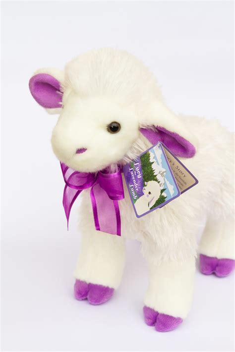 Lucy the Lavender Lamb Soft Toy – NZ Alpine Lavender