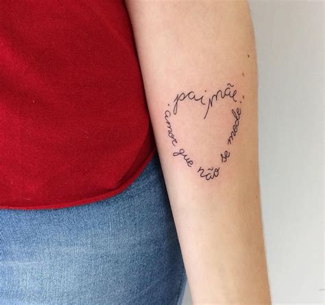Frases Para Pai E Mãe Tatuagem - Tatuagem de pai e mãe: 85 opções para registrar esse amor na pele ...