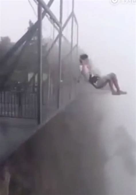 WATCH: The terrifying 1,000ft swing tourists are risking DEATH for ...