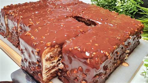Шоколадный торт за 30 минут! НЕЖНОЕ и ОЧЕНЬ ВКУСНОЕ. Легкий рецепт ...