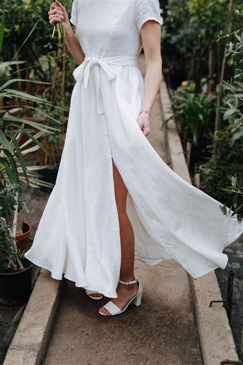 wedding linen dress 10