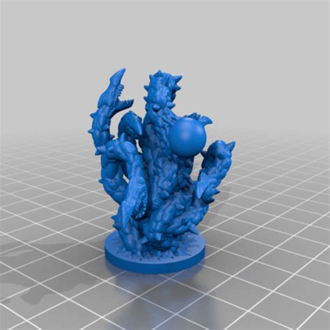 stl file deep terror  printing template cults