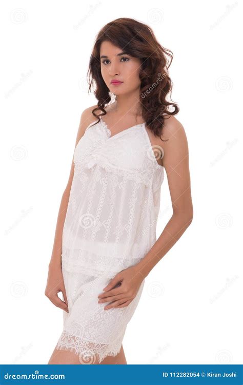 fashion attitude girl   front pose stock photo image  posing