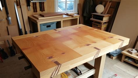 diy wood workbench build  perfect workshop