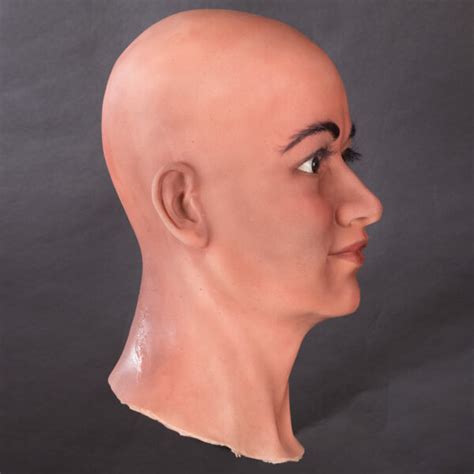 FSH847 Female silicone head | HWW Museum Mannequins