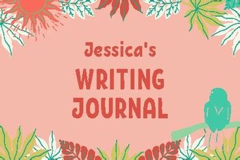 Creative Writing Journal by PHILLIPS EDUCATIONAL SERVICES | TPT