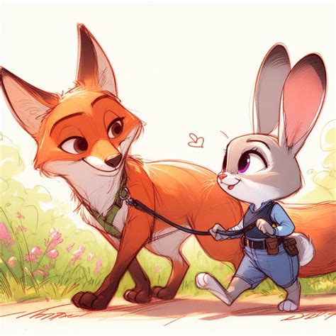 Judy And Nick by Tenshichan1013 on DeviantArt