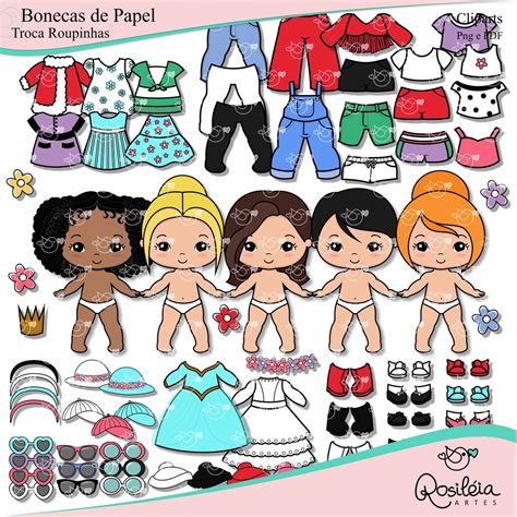 Boneca Com Roupinhas