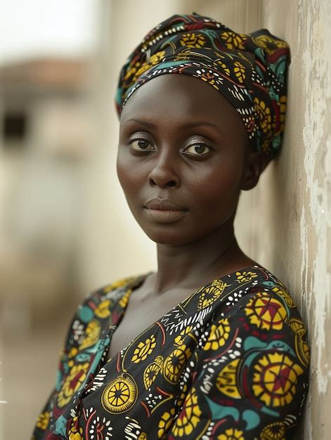 Une belle femme africaine en pose. | Photo Gratuite
