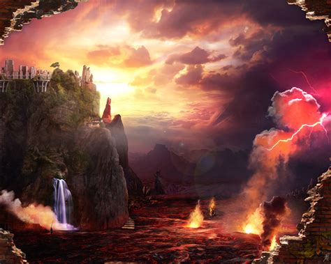 heaven hell  behance