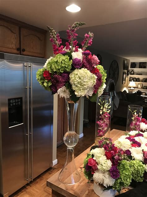 Tall Vases For Centerpieces With Flowers at Joseph Mease blog