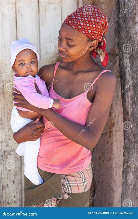 African mother stock image. Image of scarcity, portrait - 161796809