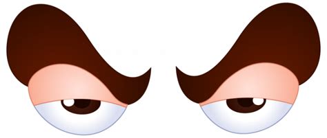 Cartoon Royalty Free Vector Graphic Eyes Expression , Transparent ...