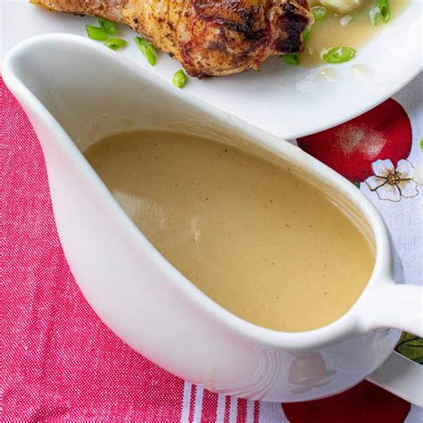 Homemade Chicken Gravy Recipe From Broth - Joe's Healthy Meals