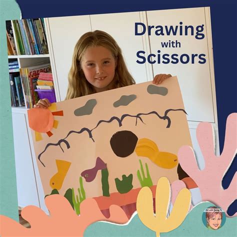 Drawing with Scissors | Art With Jenny K.