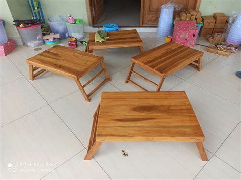 cara bikin meja lipat dari kayu