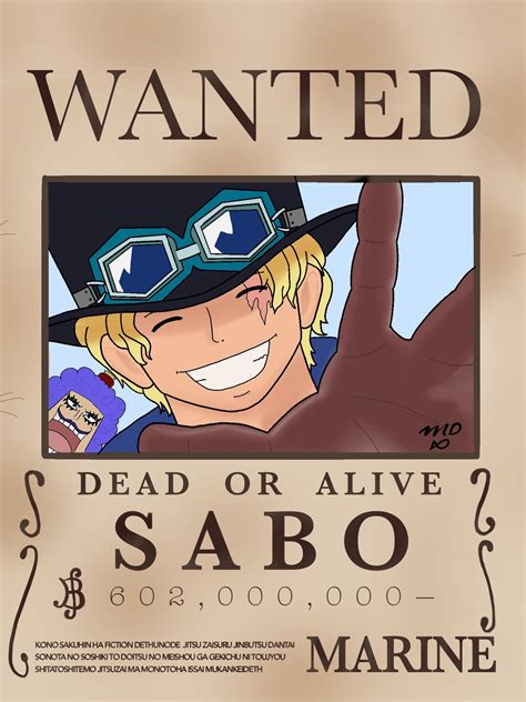 One Piece Wanted Poster Ace STL File One Piece Manga Color Print