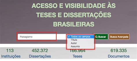 Biblioteca De Teses E Dissertações - BDTD: como buscar textos acadêmicos na Biblioteca de Teses e Dissertações