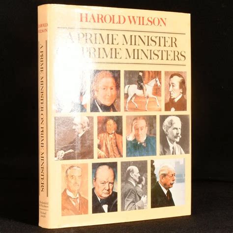 A Prime Minister on Prime Ministers: Wilson, Harold.: 9780718116255 ...