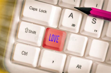 Writing Note Showing Love. Business Photo Showcasing Feeling Of Strong ...