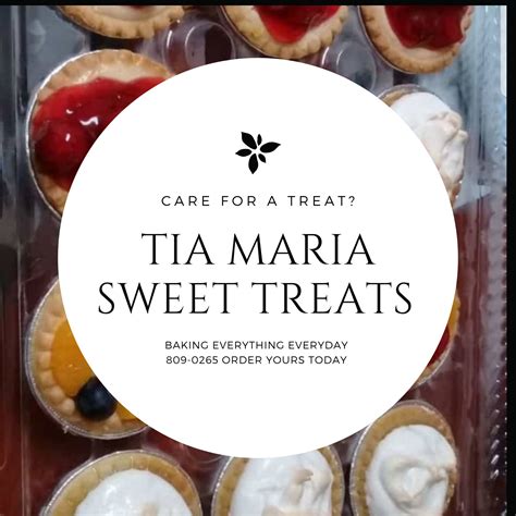 Tia Maria Sweet Treats