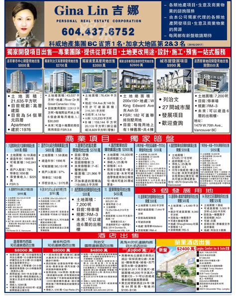 Gina Lin - Commercial Property