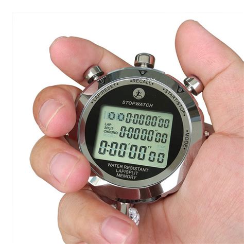 Профессиональный спортивный секундомер PURSUN PS-6100 (1/100 точность ...