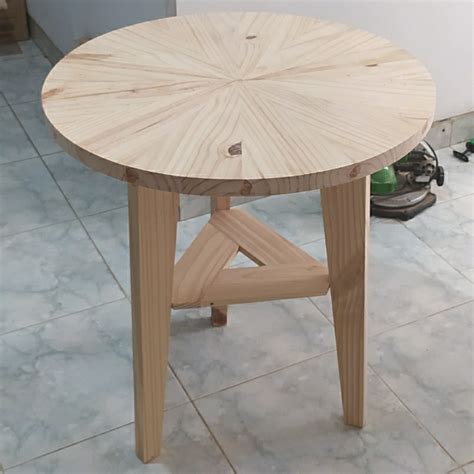 jual meja makan bulat meja bulat lipat meja estetik meja