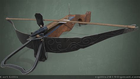 artstation heavy crossbow game ready