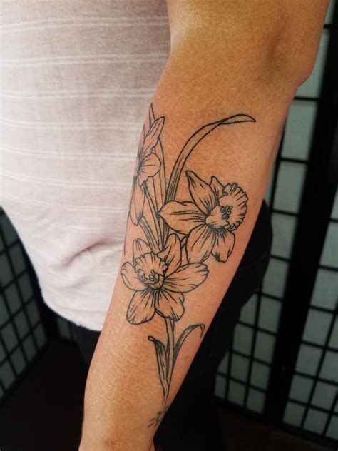 Narcissus Tattoo Men