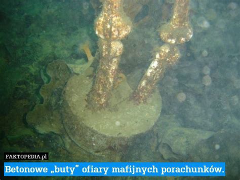 Betonowe "buty" ofiary