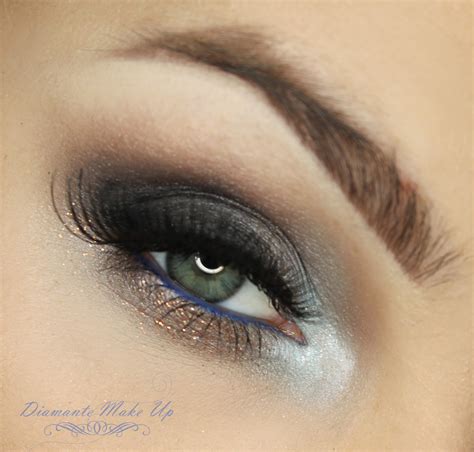 Electric Smoky - Makijaz na Impreze WIDEO TUTORIAL | Diamante Make Up