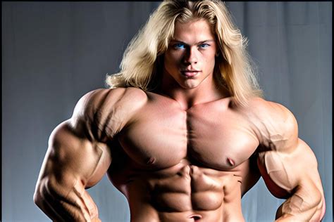Colossus, blond bodybuilder hunk hero in the flesh by Hollnessday on