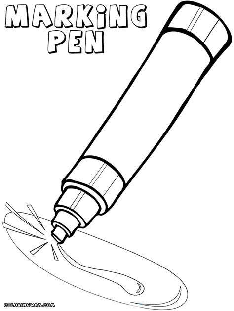 Flat Lay Markers Coloring Mockupcoloring Sheet Colori - vrogue.co