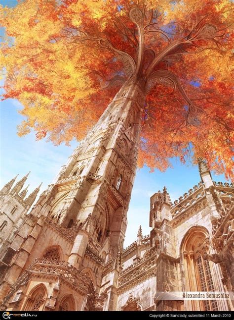 Осень средневековья - MattePainting - ARTTalk - Компьютерная графика ...