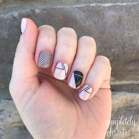 Geometric Nail Art Inspiration