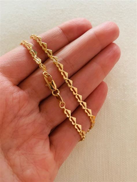 Heart Anklet Gold Filled Anklet Gold Anklet Ankle Bracelet | Etsy