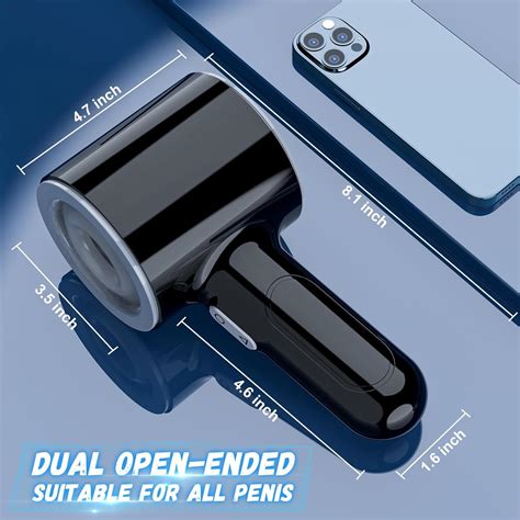 7-Mode Automatic Thrusting Male Stroker with Dual-Ended Design