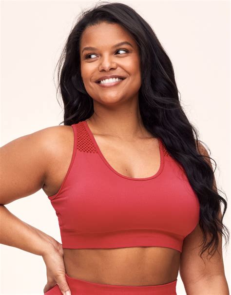 Skylar Seamless Bra Dark Pink Plus Seamless | Adore Me