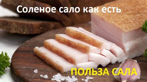 Польза сала. Приоритет соленого сала. Информация как есть.