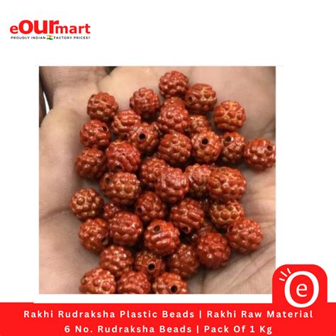 rakhi rudraksha plastic beads   rudraksha beads pack   kg