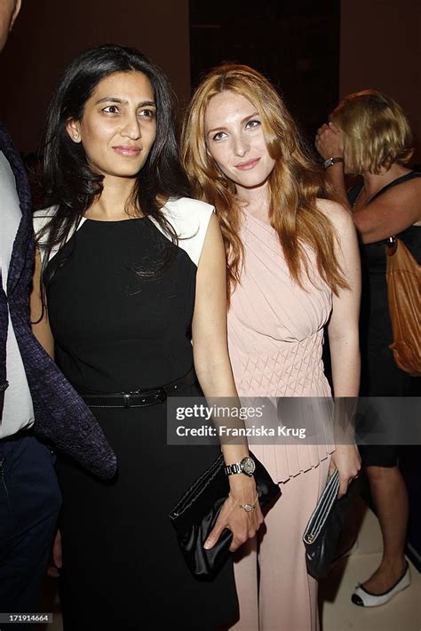 megha mittal josephine de la baume bei der escada fashion show im