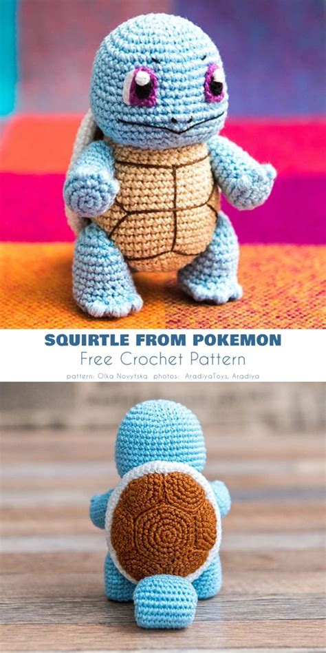 7 Free Pokemon Crochet Patterns