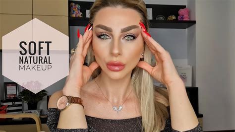 Soft Natural Makeup Look - Нежен Натурален Грим. - YouTube