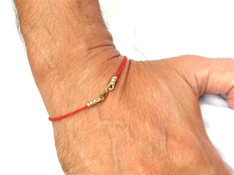 Red String Kabbalah Bracelet 14 K Solid Gold Original Authentic Luxury ...