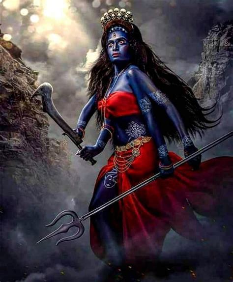 Instagram Indian Goddess Kali, Durga Goddess, Indian Gods, Durga Maa