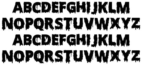 Scary Halloween font by Phelan Riessen | FontRiver