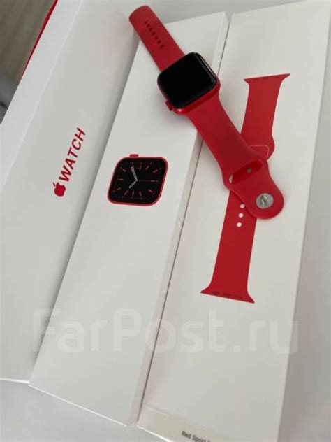 Apple Watch 6 44mm, умные часы, б/у, в наличии. Цена: 18 000₽ в Уссурийске