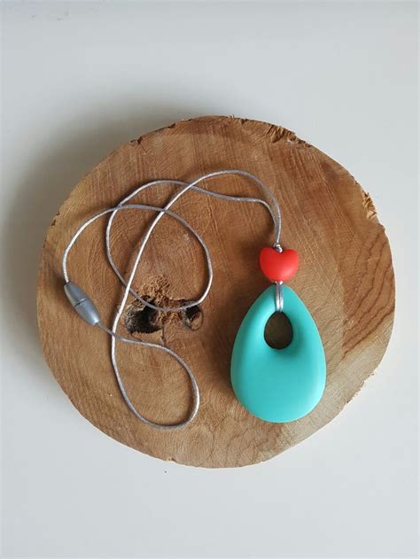 Siliconen ketting. Kauwbehoeftes. Tandjesketting. Bijtketting ...